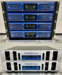 Turbosound T-45 + 2x RAM Audio DQX-7.0
